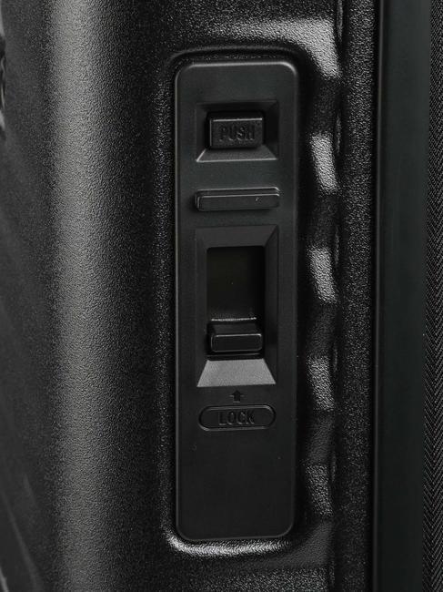 CELESTRA BLX Gro&szlig;er erweiterbarer Trolley Schwarz - Harte Trolleys