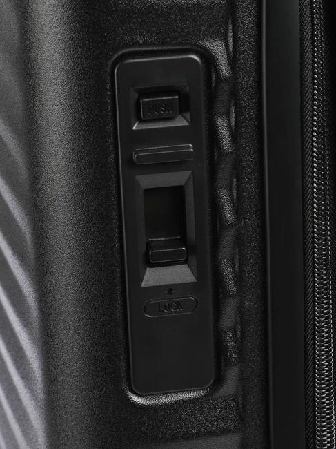 CELESTRA BLX Mittelgro&szlig;er erweiterbarer Trolley Schwarz - Harte Trolleys