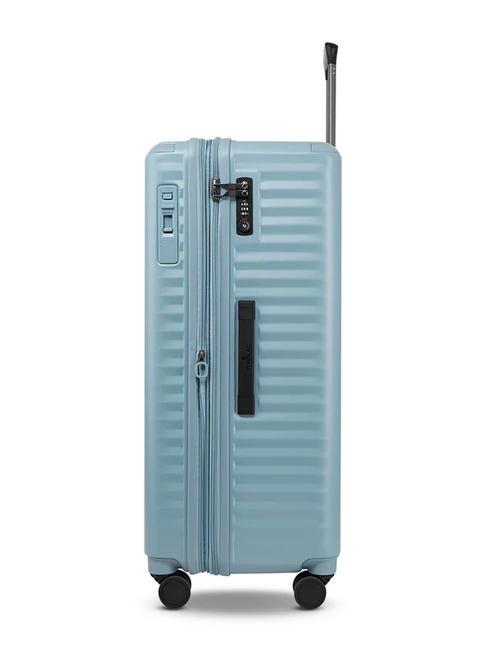 CELESTRA BLX Gro&szlig;er erweiterbarer Trolley Schieferblau - Harte Trolleys