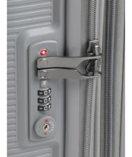 ECHOLAC FORZA Mittelgro&szlig;er erweiterbarer Trolley Arktisches Grau - Harte Trolleys - 4