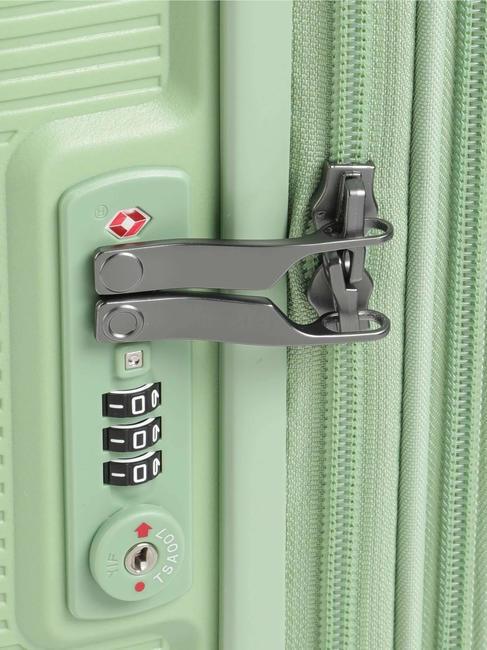 FORZA Mittelgro&szlig;er erweiterbarer Trolley Riffgr&uuml;n - Harte Trolleys