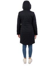 DEKKER MEHTA SE Stretchmantel mit Kapuze Schwarz - Daunenjacken f&uuml;r Damen - 2