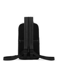 PIQUADRO FINN  Rucksack / Umh&auml;ngetasche aus Leder Schwarz - PC-Rucks&auml;cke - 3