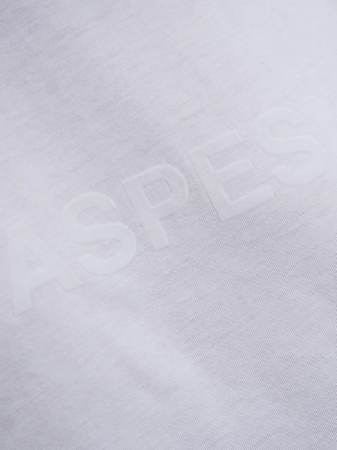 BASIC FLOCK Baumwoll-T-Shirt mit Logo Wei&szlig; - Herren-T-Shirts