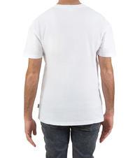 ASPESI BASIC FLOCK Baumwoll-T-Shirt mit Logo Wei&szlig; - Herren-T-Shirts - 3