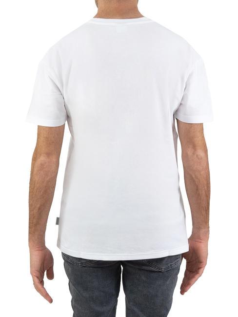 BASIC Baumwoll-T-Shirt mit Logo Wei&szlig; - Herren-T-Shirts
