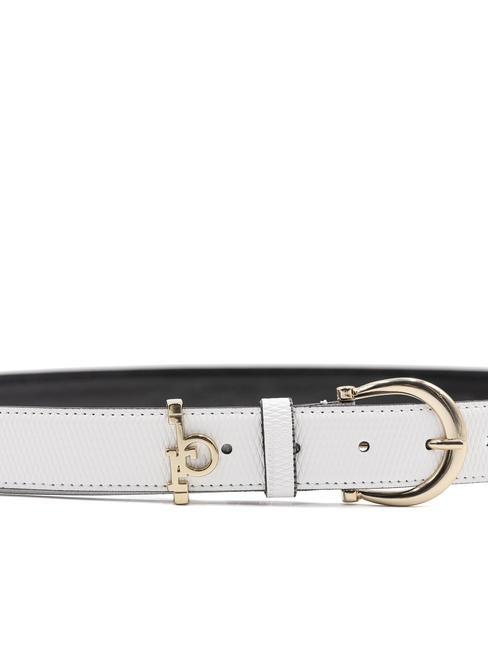 RB LIZZARD G&uuml;rtel Hergestellt in Italien Wei&szlig; - G&uuml;rtel