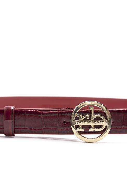 COCCO G&uuml;rtel Hergestellt in Italien rot - G&uuml;rtel