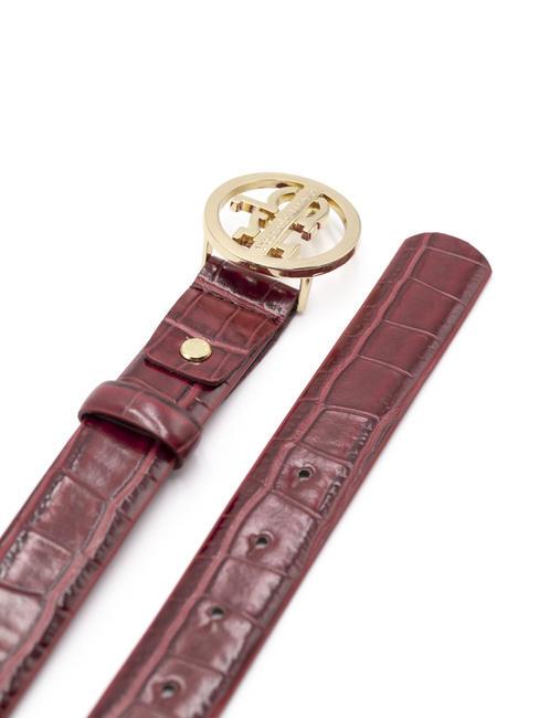 COCCO G&uuml;rtel Hergestellt in Italien rot - G&uuml;rtel