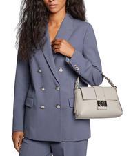 FURLA CHARLOTTE Handtasche, mit Schultergurt Perle - Damentaschen - 7