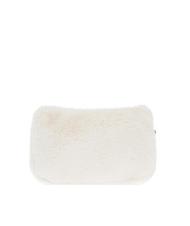 FURLA MOON Umh&auml;ngetasche mit Schultergurt wei&szlig;e Baumwolle - Damentaschen - 4