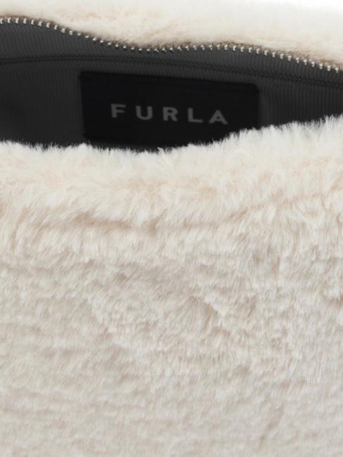 MOON Umh&auml;ngetasche mit Schultergurt wei&szlig;e Baumwolle - Damentaschen