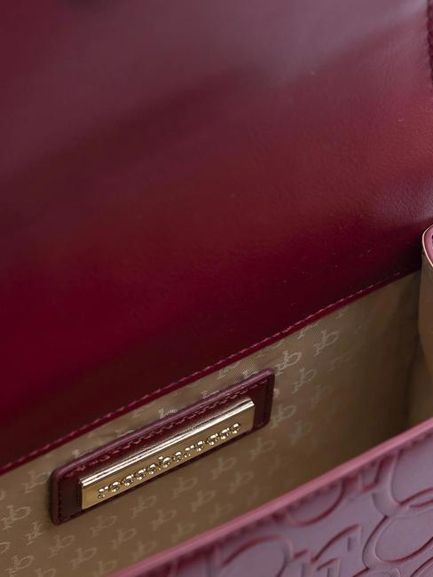 RUBINO Umh&auml;ngetasche mit Schultergurt rot - Damentaschen