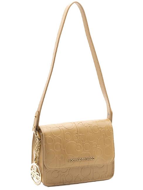 RUBINO Umh&auml;ngetasche mit Schultergurt Leder - Damentaschen