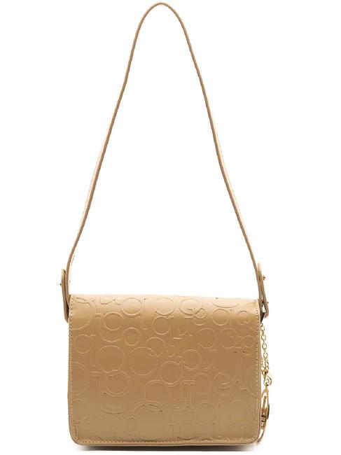 RUBINO Umh&auml;ngetasche mit Schultergurt Leder - Damentaschen