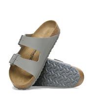 BIRKENSTOCK ARIZONA BIRKO-FLOR Sandalen-Slipper Stein - Schuhe Unisex - 6