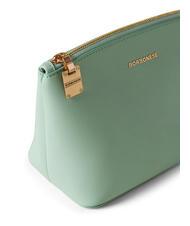 BORBONESE LETTERING Kulturbeutel aus Leder Flechte - Etuitaschen &amp; Necessaire - 3