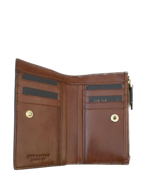 LUCREZIA  Clutch aus Leder BRAUN - Brieftaschen Damen