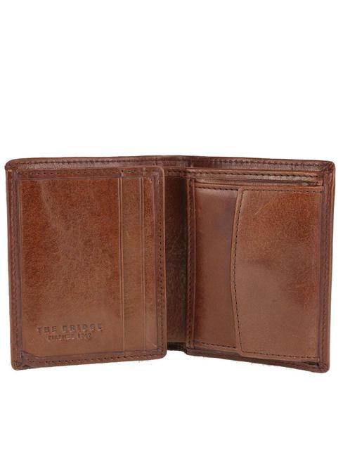 STORY UOMO Herren-Geldb&ouml;rse BRAUN - Brieftaschen Herren