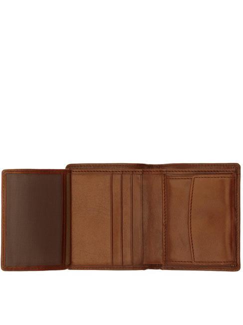 STORY UOMO Herren-Geldb&ouml;rse BRAUN - Brieftaschen Herren