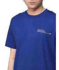 NORTH SAILS MASERATI Baumwoll-T-Shirt mit Aufdruck Elektrisches Blau - Herren-T-Shirts - 3