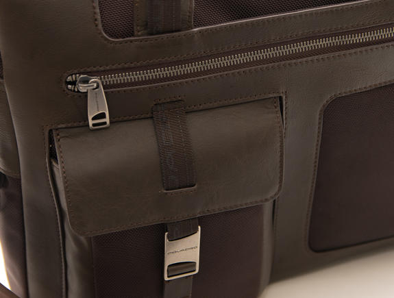 Cartella FRAME-Ausgangsleitung, 13,3-Zoll-PC-Anschluss BRAUN - Arbeitstaschen