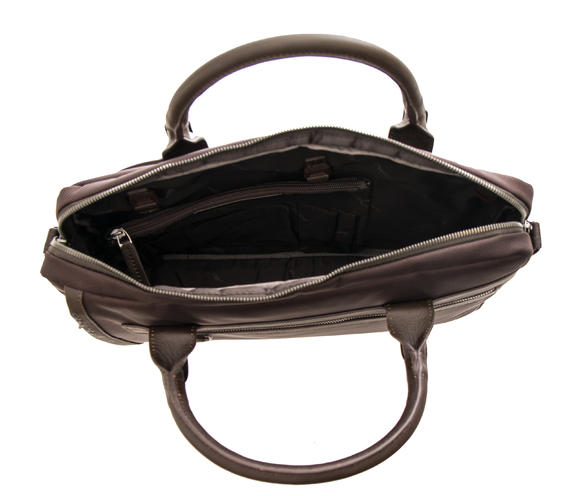 Cartella FRAME-Ausgangsleitung, 13,3-Zoll-PC-Anschluss BRAUN - Arbeitstaschen