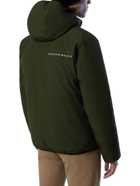 HOBART Jacke mit Kapuze Waldnacht - Daunenjacken f&uuml;r Herren