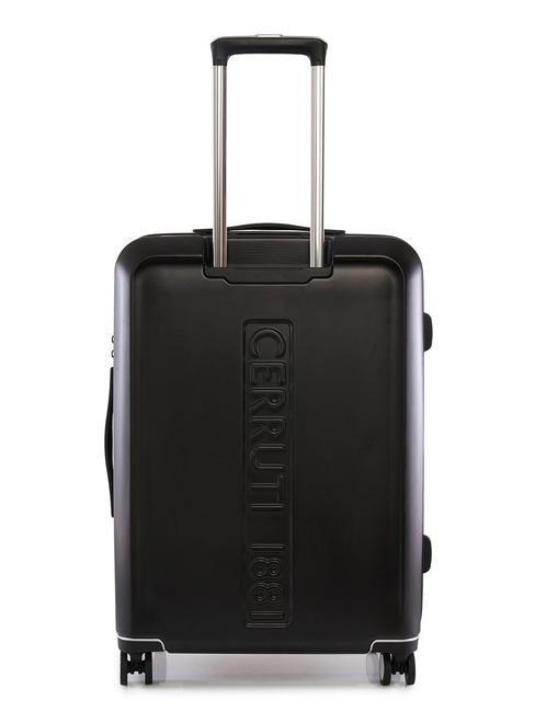 1881 Mittelgro&szlig;er erweiterbarer Trolley Schwarz - Harte Trolleys