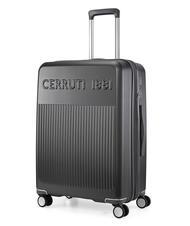 CERRUTI 1881 Mittelgro&szlig;er erweiterbarer Trolley Grau - Harte Trolleys - 3