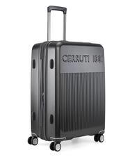 CERRUTI 1881 Mittelgro&szlig;er erweiterbarer Trolley Grau - Harte Trolleys - 4