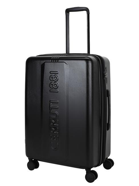 1881 Mittelgro&szlig;er erweiterbarer Trolley Schwarz - Harte Trolleys