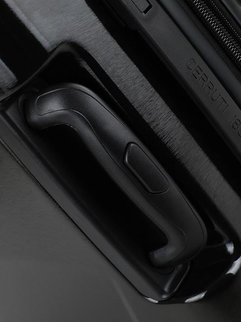 1881 Mittelgro&szlig;er erweiterbarer Trolley Schwarz - Harte Trolleys