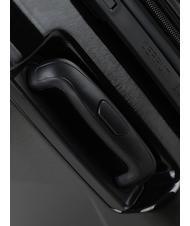 CERRUTI 1881 Mittelgro&szlig;er erweiterbarer Trolley Schwarz - Harte Trolleys - 7