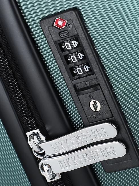 YUGINE Mittelgro&szlig;er Trolley gr&uuml;n - Harte Trolleys