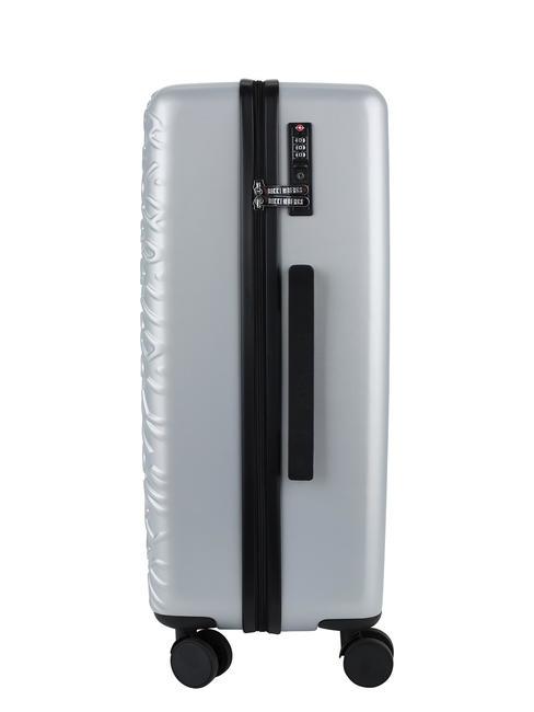 YUGINE Mittelgro&szlig;er Trolley Grau - Harte Trolleys