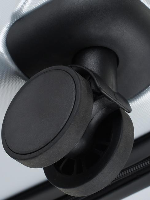 YUGINE Mittelgro&szlig;er Trolley Grau - Harte Trolleys