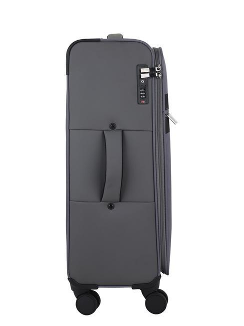 AUDRIK Mittelgro&szlig;er Trolley Grau - Halbharte Trolleys