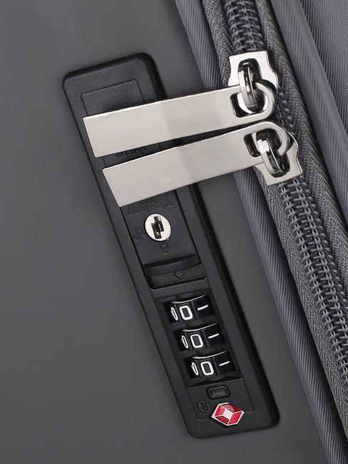 AUDRIK Mittelgro&szlig;er Trolley Grau - Halbharte Trolleys