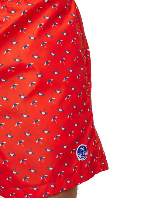 VOLLEY ALL OVER Badeanzug Kombination 25 - Herrenbadehosen