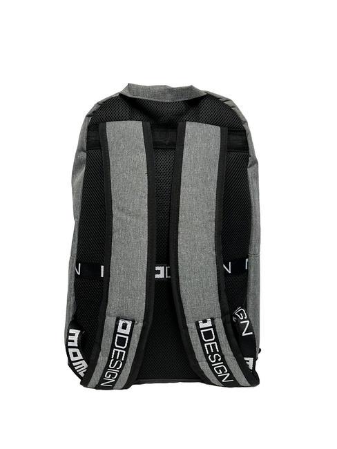 FREETIME 15" PC-Rucksack schwarzgrau - Rucks&auml;cke f&uuml;r Schule &amp; Freizeit