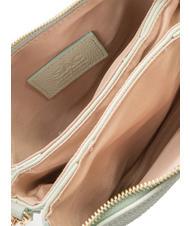 LESAC SIMONA Umh&auml;ngetasche aus Tris-Dollar-Leder arktisches Blaugr&uuml;n - Damentaschen - 5