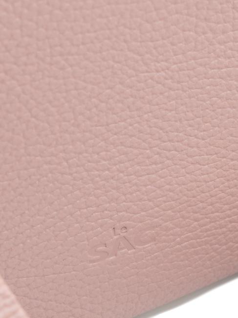 SIMONA Umh&auml;ngetasche aus Tris-Dollar-Leder tausendj&auml;hriges Rosa - Damentaschen