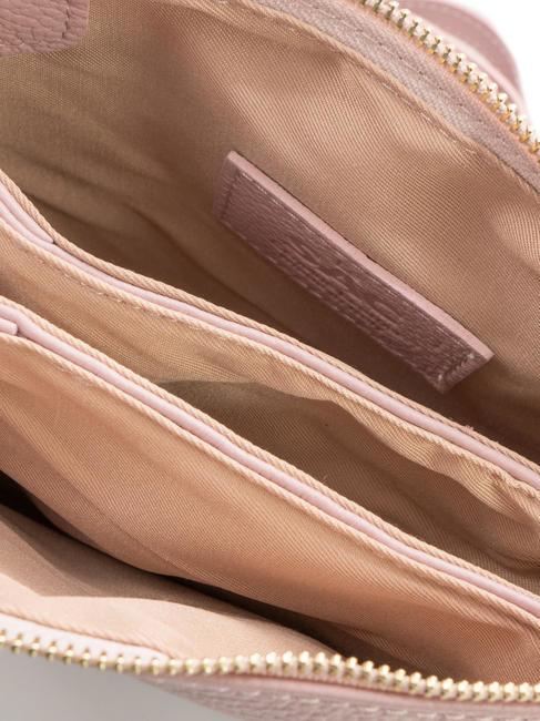 SIMONA Umh&auml;ngetasche aus Tris-Dollar-Leder tausendj&auml;hriges Rosa - Damentaschen