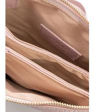 LESAC SIMONA Umh&auml;ngetasche aus Tris-Dollar-Leder tausendj&auml;hriges Rosa - Damentaschen - 5