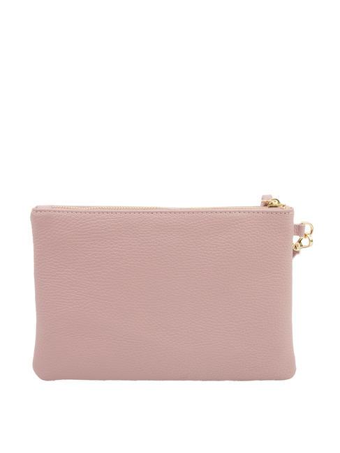 ROBERTA Dollar-Clutch aus Leder tausendj&auml;hriges Rosa - Damentaschen