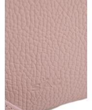 LESAC ROBERTA Dollar-Clutch aus Leder tausendj&auml;hriges Rosa - Damentaschen - 5