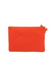 LESAC ROBERTA Dollar-Clutch aus Leder Koralle - Damentaschen - 3