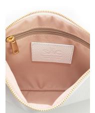 LESAC ROBERTA Dollar-Clutch aus Leder optisches Wei&szlig; - Damentaschen - 6