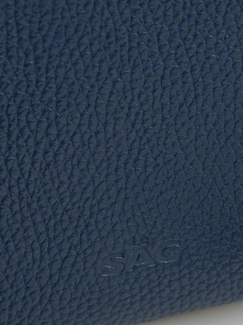 CLAUDIA Dollar-Clutch aus Leder mit Schultergurt Jeans - Damentaschen